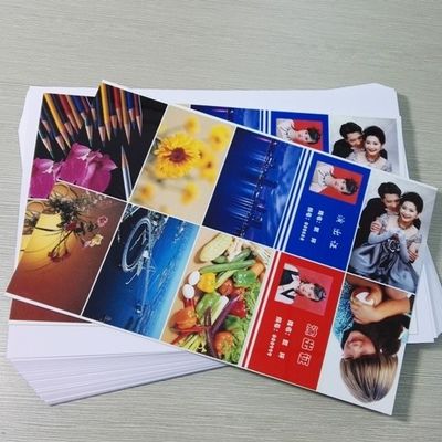 Tấm nhựa Pvc có thể in phun dày 0,3mm Sản xuất thẻ ngân hàng trắng