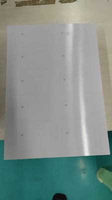 PVC RFID Smart Card Inlay / Prelam Sheets Cho thẻ RFID Sản xuất chip Fudad F08