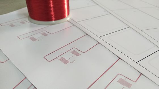 Vật liệu thẻ PVC 3 Ic Fudan F08 Chip 0,45 mm