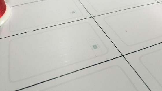 3x8 Layout Pvc card vật liệu 0.45 mm độ dày
