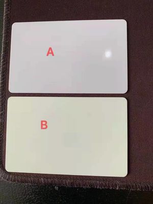 Cr80 Pvc card vật liệu 0.3mm 0.4mm 0.76mm Độ dày dễ in