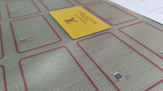 295x480mm vật liệu thẻ PVC cho sản xuất thẻ RFID
