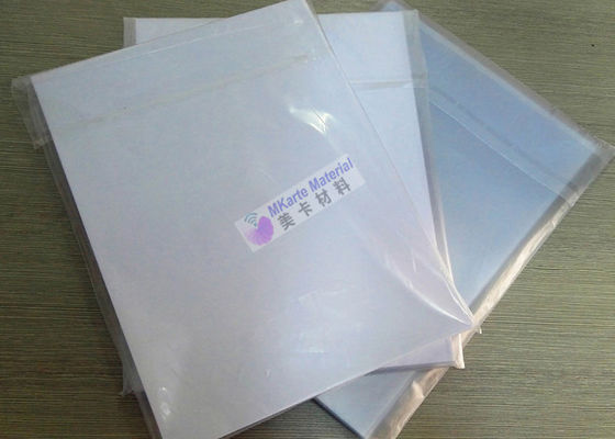 A4 Kích thước 0.15mm injet in ấn tấm PVC White Bank Card sản xuất vật liệu