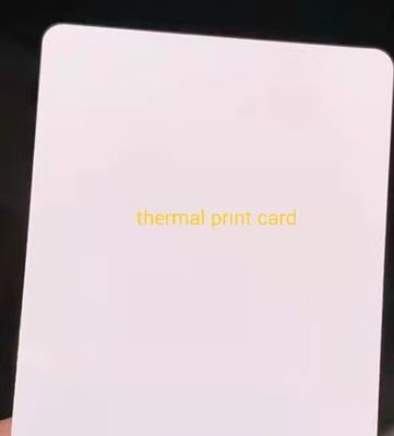 Bề mặt bóng Cr80 Pvc Printing Card 0.3-0.8mm dày