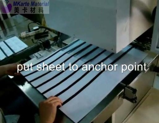 0.10mm Hico / Loco Magstripe Overlay cho thẻ dải từ tái chế