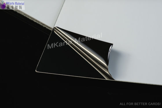 0.8mm vật liệu thẻ nhựa mờ / thép mờ tấm mài thẻ
