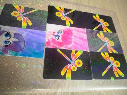 Hologram Overlay cho thẻ đặc biệt / Laser Film Film / PVC phủ Ovelay / Laser Hologram