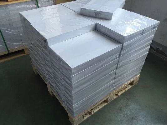 0.12mm-0.35mm PVC tái chế Bảng phun mực Offset in ấn màu trắng kỹ thuật số in ấn PVC tài liệu thẻ ngân hàng