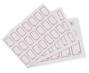3*8 4*8 6*8 Layout RFID Inlay Prelam PVC Inlay Sheet RFID Contactless Card Sheet Cho sản xuất thẻ nhựa