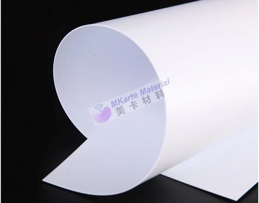 0.25-0.76mm dày chất lượng cao thân thiện với môi trường tái chế tấm lõi PVC cho việc sản xuất thẻ PVC