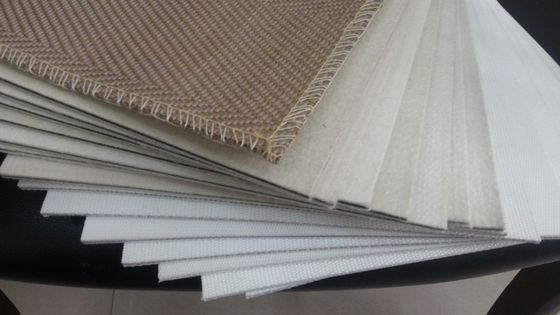 Bảo hiểm Laminated Pad PVC Card Lamination với lớp lông và cao su silicon đen