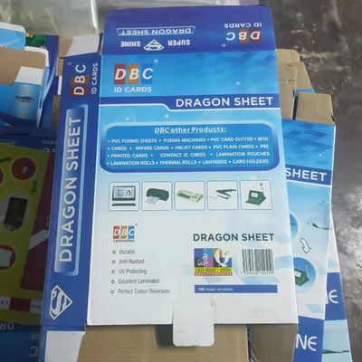 In thẻ PVC Bảng không sơn 0.15mm + 0.46mm + 0.15mm Bảng in kỹ thuật số có thể in