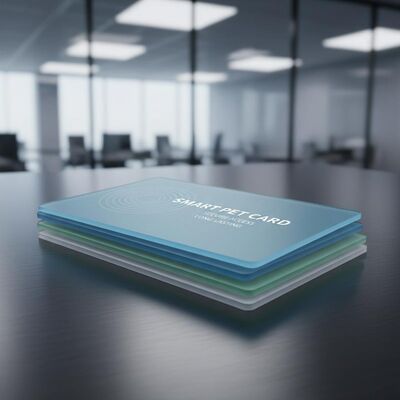 Vật liệu thẻ PET thông minh không tiếp xúc có thể tùy chỉnh với độ bền lâu dài để quản lý truy cập an toàn