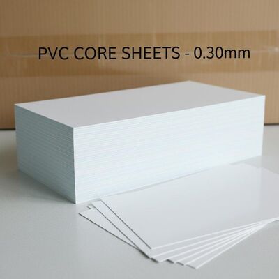 0.30mm Độ dày Offset in ấn PVC tấm lõi cho sản xuất thẻ ngân hàng