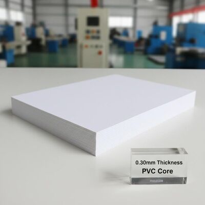 0.30mm Độ dày Offset in ấn PVC tấm lõi cho sản xuất thẻ ngân hàng