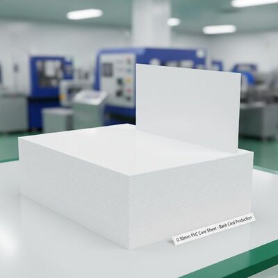 0.30mm Độ dày Offset in ấn PVC tấm lõi cho sản xuất thẻ ngân hàng