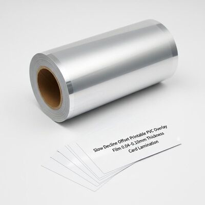 Phim phủ PVC có thể in với độ dày 0,04-0,10mm cho ép thẻ