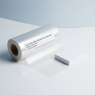 Phim phủ PVC có thể in với độ dày 0,04-0,10mm cho ép thẻ