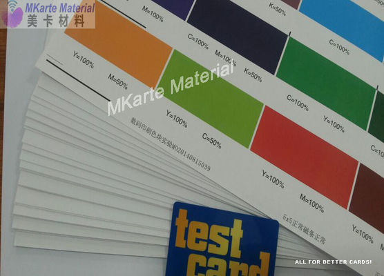 In PVC kỹ thuật số HP Indigo một mặt MDP-HP-SS-W để sản xuất thẻ
