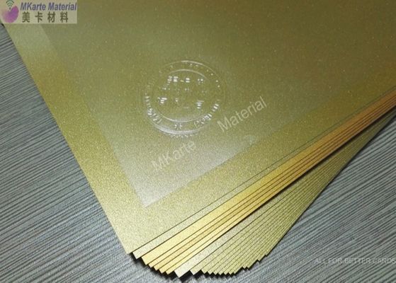 Thẻ nhựa thông minh Golden Inkjet có thể in được với độ bám mực tuyệt vời