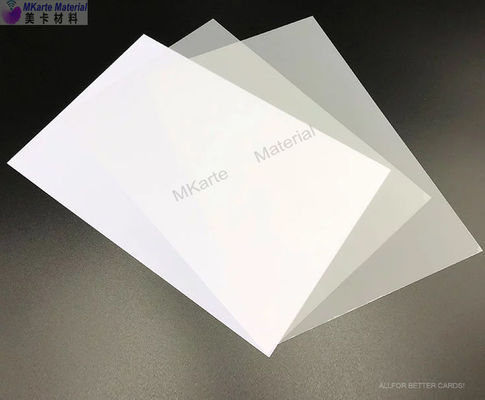 Tấm in phun trong suốt Tấm lõi trắng Pvc Tấm in phun trong suốt