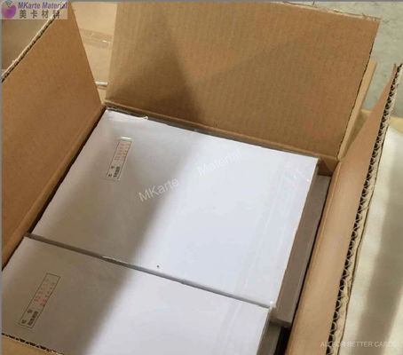 Tấm in phun trong suốt Tấm lõi trắng Pvc Tấm in phun trong suốt