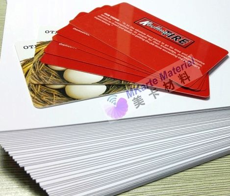 Sản xuất thẻ thông minh PVC lõi tấm cả hai mặt không có lớp phủ keo