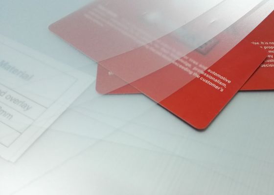 Phim phủ PVC có thể in với độ dày 0,04-0,10mm cho ép thẻ
