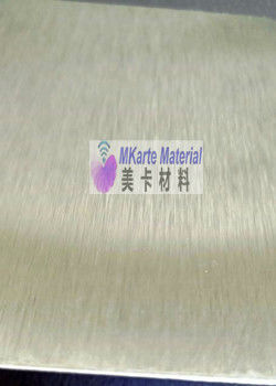 Tấm lụa thô có độ bóng cao Tấm thép không gỉ cho tấm nhựa PVC