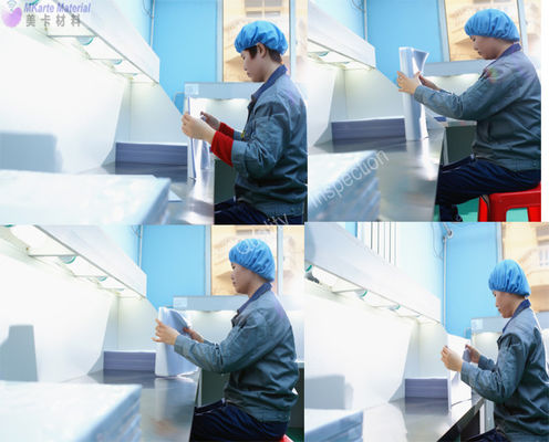 Màng phủ phủ không phủ bụi PVC thấp, không thay đổi màu sắc và biến dạng