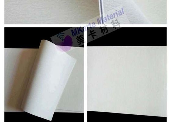 Tấm lót nhiều lớp màu trắng A4 3 mm Chất liệu đệm nỉ cho cán thẻ RFID