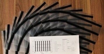 Lớp phủ PVC phủ sọc từ tính Kích thước A4 HICO / Loco để làm thẻ nhựa