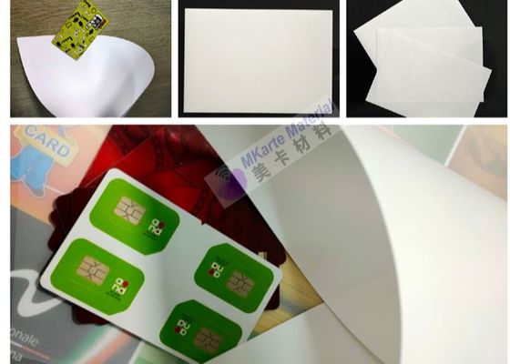 Tấm nhựa Polycarbonate PC, Tấm Polycarbonate trắng để làm thẻ thông minh
