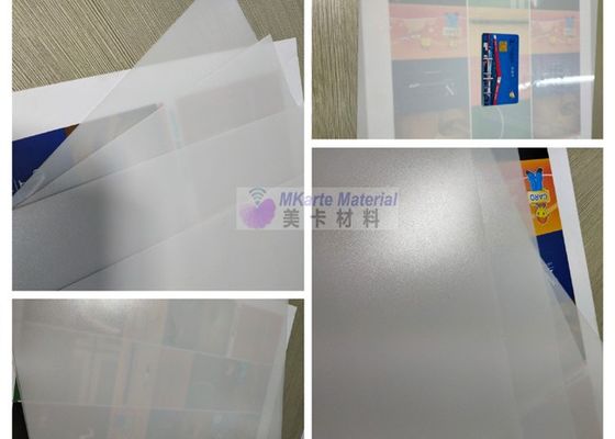 Tấm Polycarbonate mờ không thấm nước chính xác để làm thẻ PC