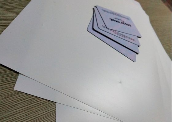 In lụa màn hình dày 2 mm Tấm nhựa PETG cho sản xuất thân thẻ PETG