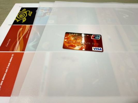 Vật liệu ép nóng thông minh Chất liệu thẻ thông minh Tấm nhựa PETG Tấm lõi