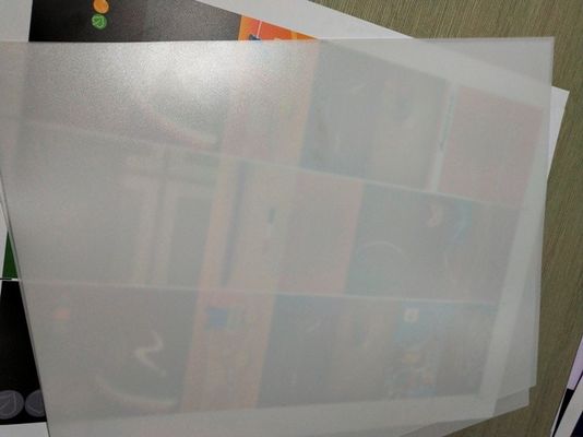 Tấm chống dính nhựa PETG rõ ràng Tấm lõi nhựa cho sản xuất thân thẻ PETG