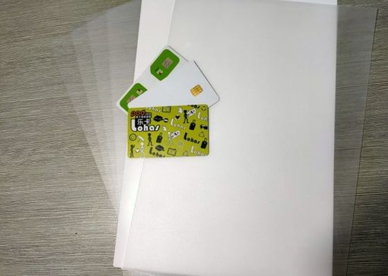 Lớp phủ nhựa PETG Lớp phủ nhựa PET / PETG cho thẻ tín dụng