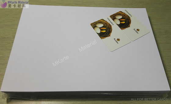 Vật liệu thẻ PVC in kỹ thuật số Fuji - Xerox để sản xuất thẻ IC