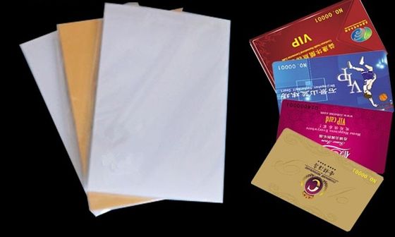 Dragon PVC Non Lamination Sheet Chất liệu thẻ PVC ngay lập tức để sản xuất thẻ