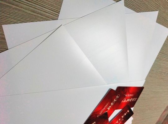 Tấm lõi nhựa PETG trắng cho sản xuất thân thẻ thông minh PETG