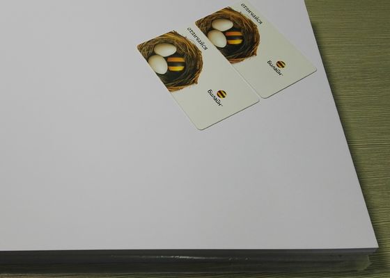 Thẻ in phun mực in 0,40mm A4 Tấm nhựa PVC
