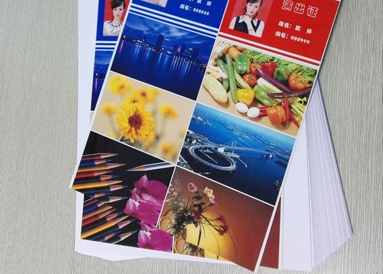 Thẻ hai mặt niêm phong Tấm nhựa PVC 0,40mm