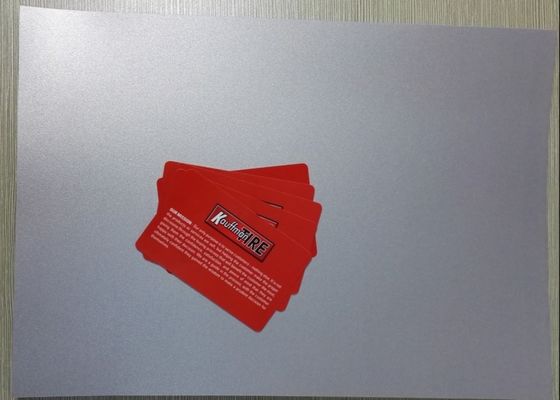 Thẻ dính mực Dày 0,3mm A4 A3 Tấm nhựa PVC có thể in