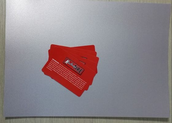 Dập nổi Thẻ ID 0,3mm A3 In kỹ thuật số Tấm PVC