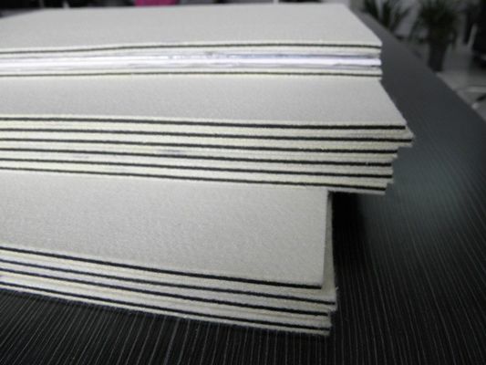 80 N / Mm Đệm len 3mm Đệm lót nhiều lớp cho thẻ tín dụng