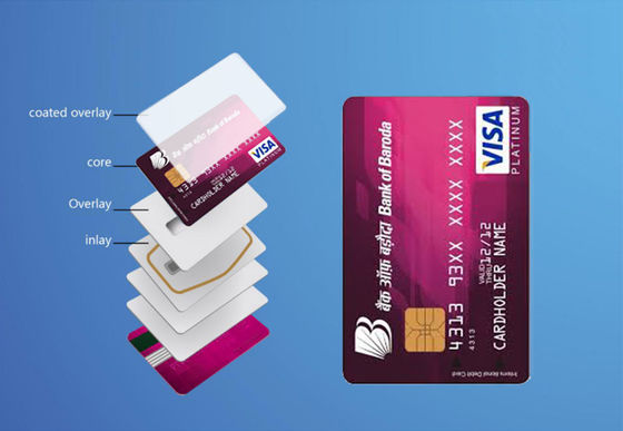Vật liệu thẻ thông minh tráng phủ hoặc phim PETG