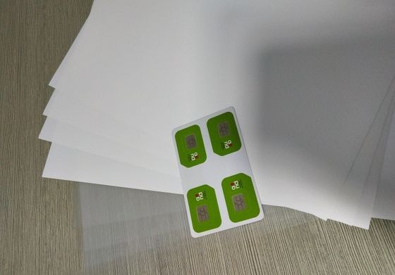 Màng phủ tráng phủ Tấm nhựa trong suốt 0,04mm 0,05mm Petg