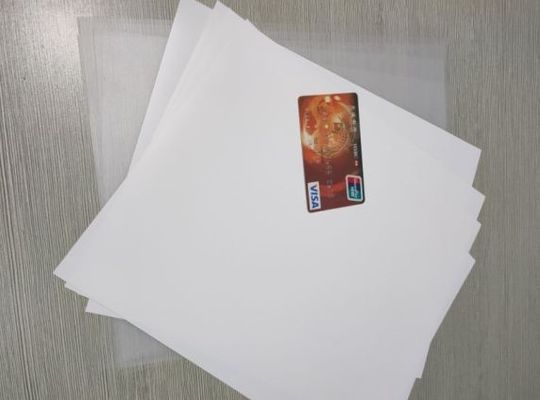 Tấm nhựa Petg trong suốt chống tĩnh điện cho thẻ bằng lái xe