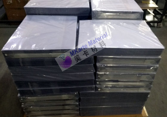 A4 / A3 + Lớp phủ PVC tráng phủ Mức độ kết dính mạnh mẽ để cán thẻ ngân hàng
